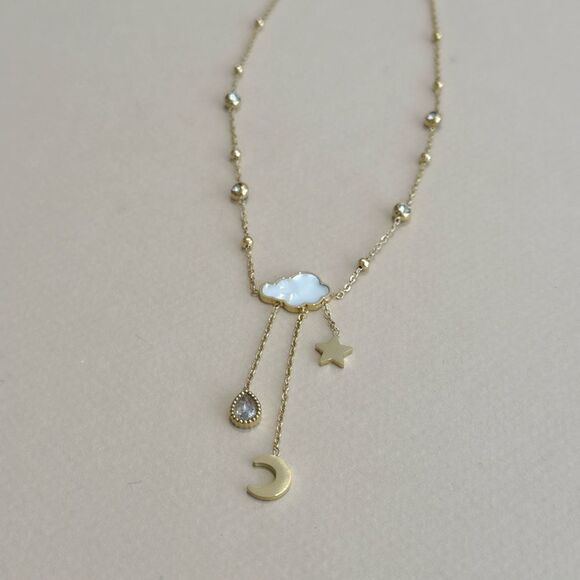 Diamond necklace N1275 - Picture 3 of 5